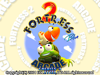 Fortress 2 Blue Arcade (ver 1.01 + pcb ver 3.05) Title Screen